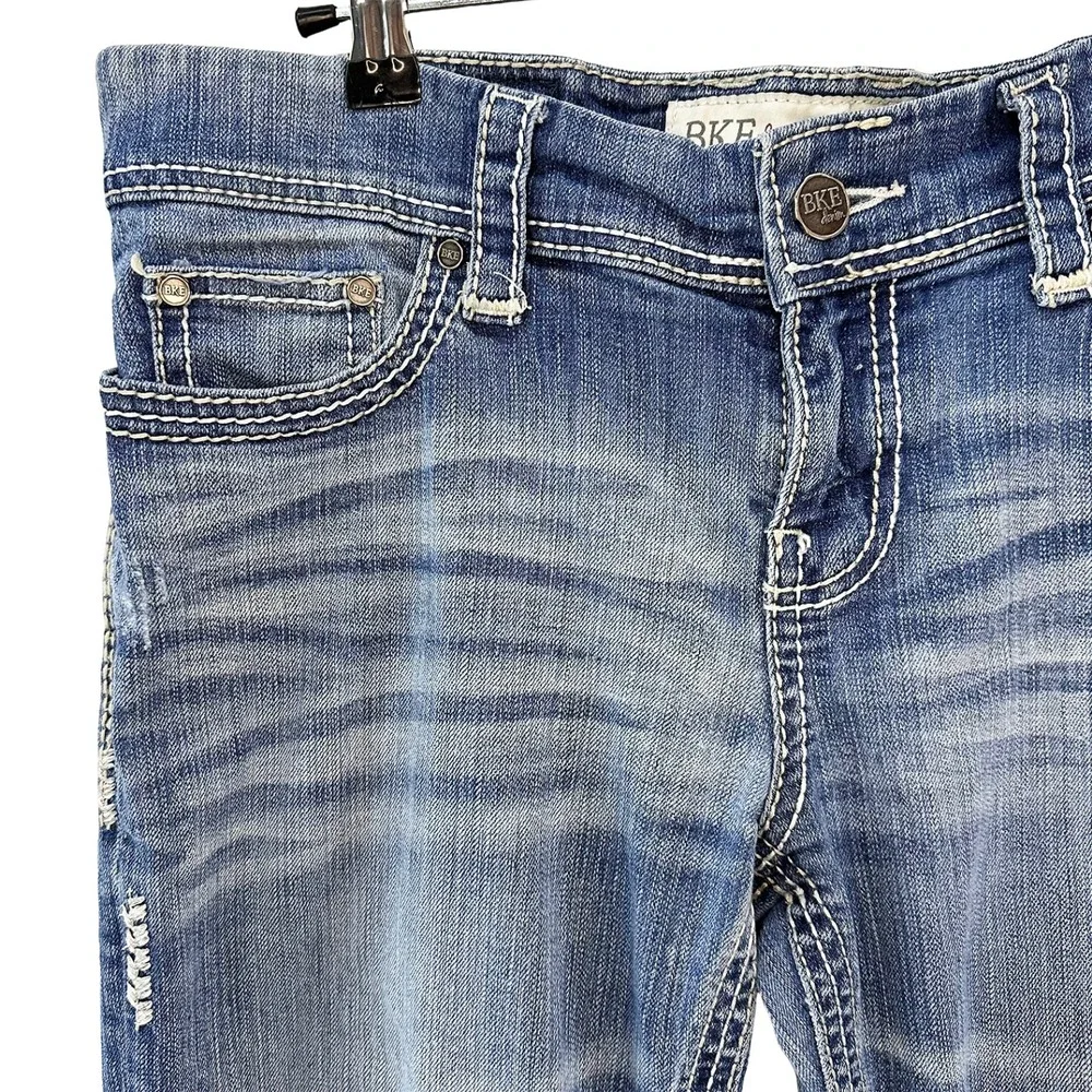 BKE DENIM Women's Payton Mid-rise Boot Cut Jeans • 30‎ • blue